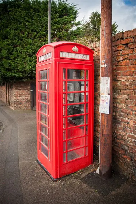 Red telephone box - free walking tour manchester