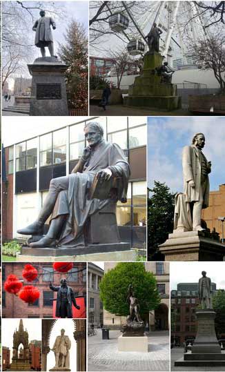 Statues of Manchester